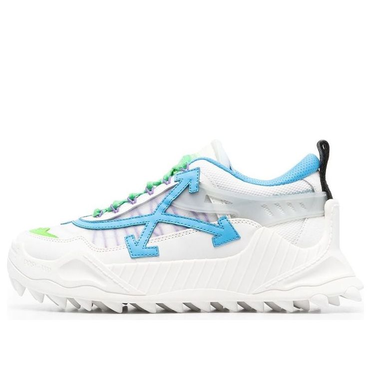 Off-White Odsy-1000 'White Green Blue' OMIA139F22FAB0010140