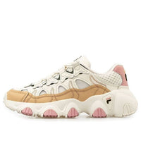 (WMNS) Fila Jagger Running Shoes White/Brown/Pink T12W031116FSS