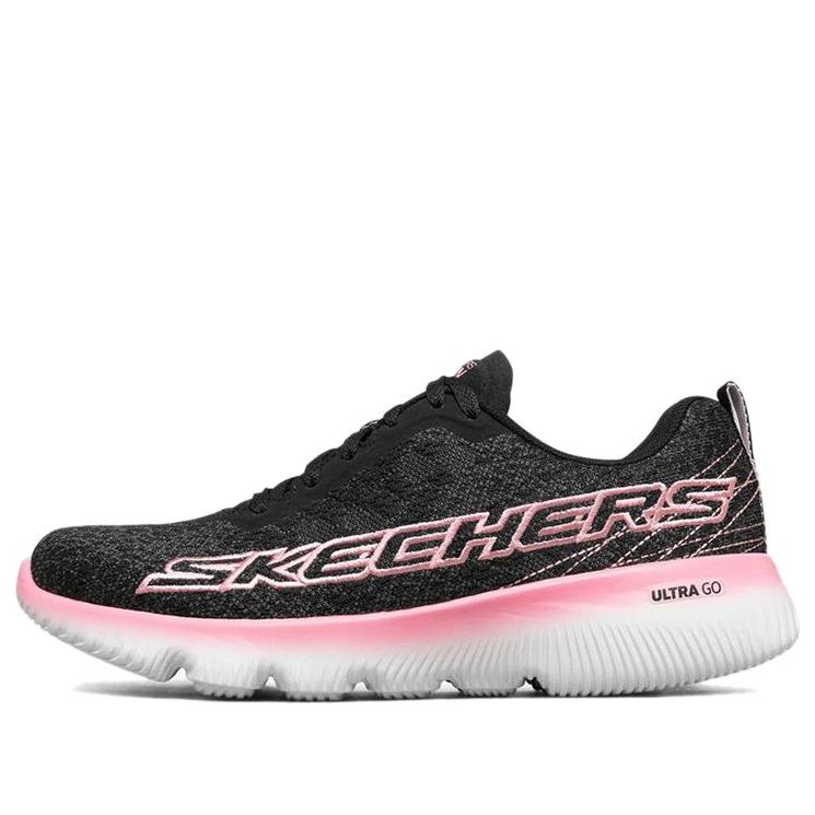 (WMNS) Skechers Focus Black/Pink 128021-BKPK