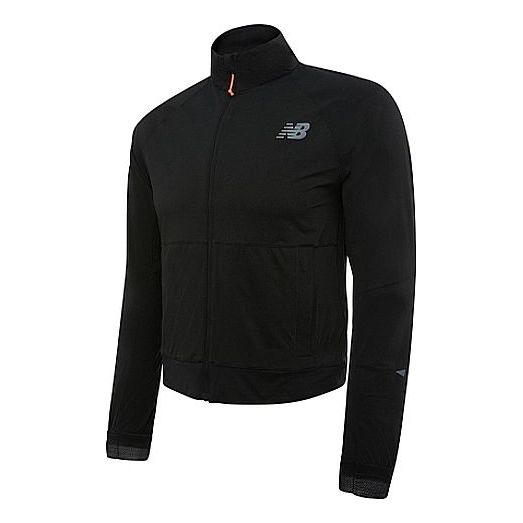 New Balance Minimalistic logo aviator Jacket Black MJ03264