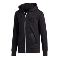 adidas Rose Wntr Hood Basketball Hooded Jacket Black EC6236
