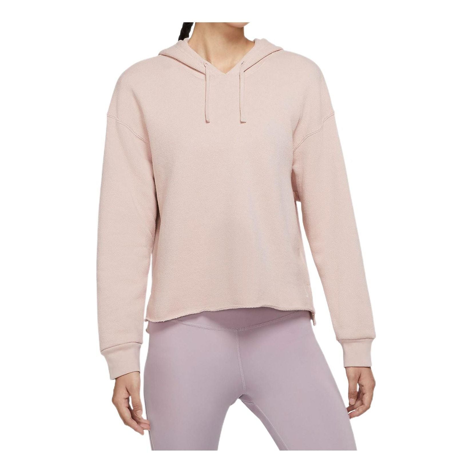 (WMNS) Nike Yoga Cover-Up Hoodie 'Pink' DD5765-601