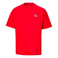 Converse Athleisure Casual Sports Short Sleeve Couple Style Enamel Red 10020931-600