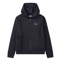 (WMNS) FILA Athleisure Casual Sports Knit Long Sleeves Tops Blue F11W028512F-NV
