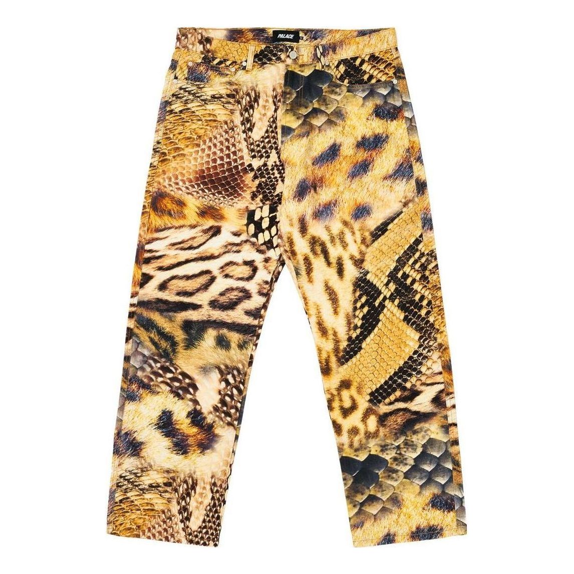 Palace Animal Print Shirt 'Yellow' P25T014