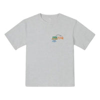 Converse Summer Fishing T-Shirt Asia Sizing 'Grey' 10027222-A02