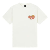 New Balance Classic Lifestyle Tee Asia Sizing 'White Orange' AMT32364-CIC