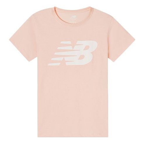 (WMNS) New Balance Casual Sports Short Sleeve Pink WT01852-PSA