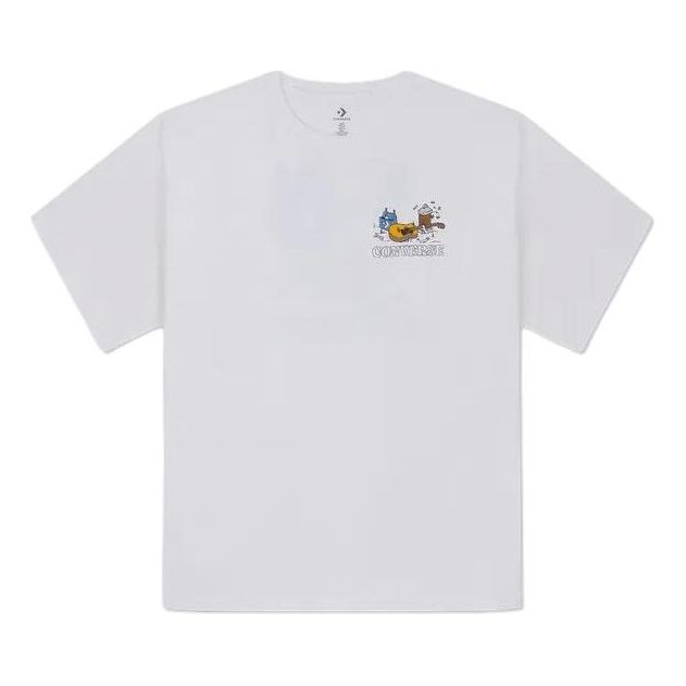 Converse Campside T-shirt Asia Sizing 'White' 10026441-A02
