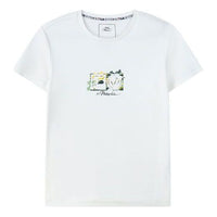 (WMNS) FILA x 3.1phillip lim Round-neck Tee White F11W126113F-IV