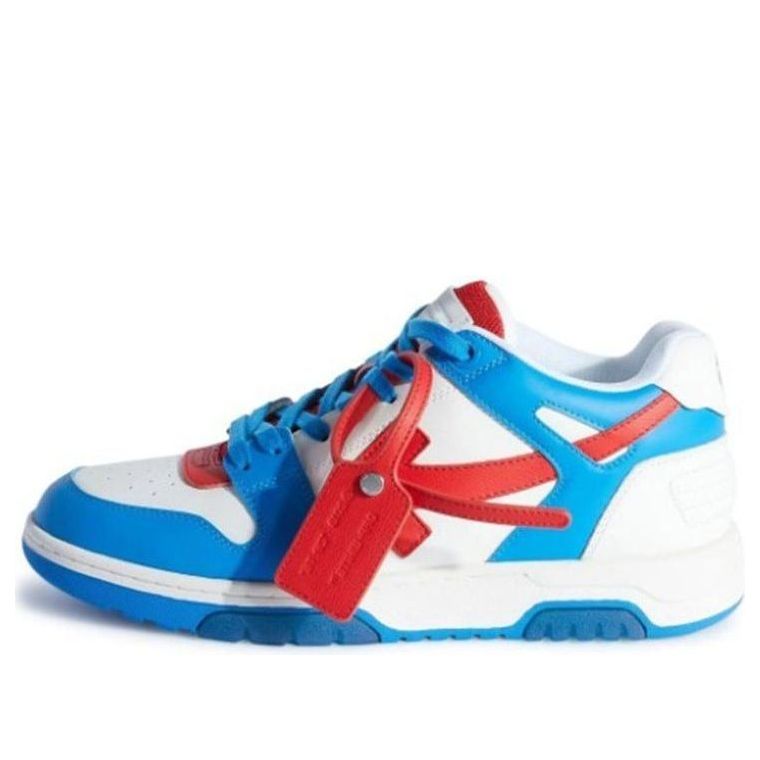 Off-White Out Of Office Low-Top Sneaker 'Blue White Orange' OMIA189S23LEA0014510