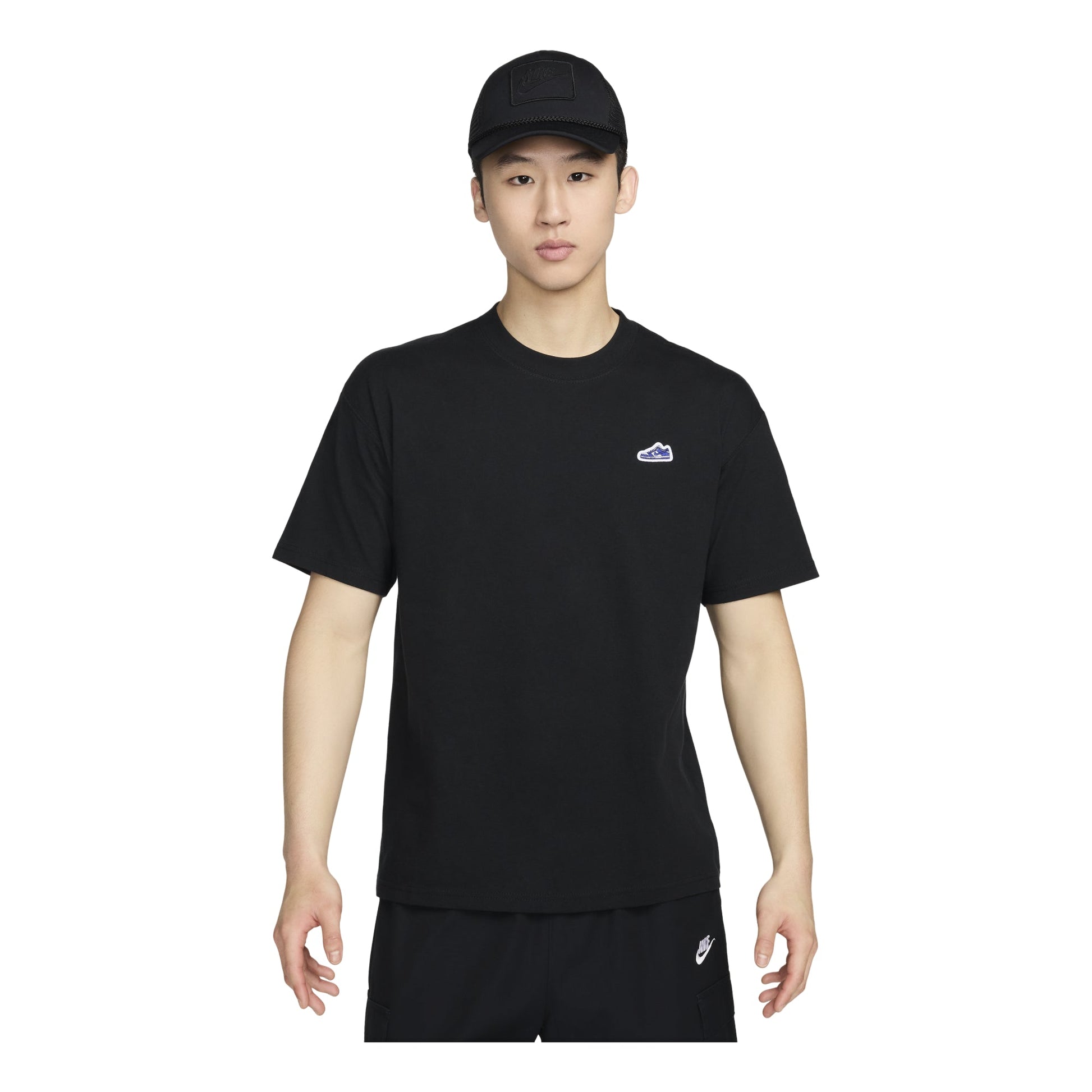 Nike Sportswear Dunk Patch T-shirt Asia Sizing 'Black' FV3752-010