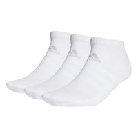 adidas Casual Sports Socks Couple Style 3 Pairs White GC7305