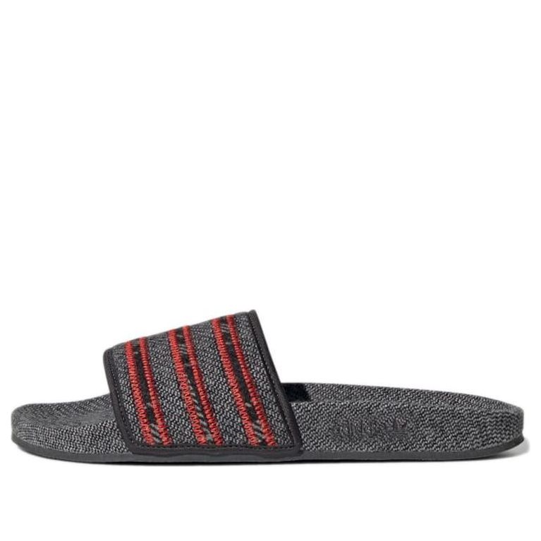 adidas Adilette Slide 'Cozy Pack - Vivid Red Solid Grey' GW0826