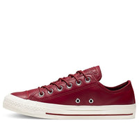 Converse Chuck Taylor All Star Leather Low Top Red/White 165419C
