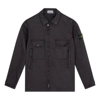 STONE ISLAND Cotton Overshirt 'Black' 751510610-V0029