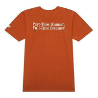 New Balance NB Icon T-shirt Asia Sizing 'Dark Orange' NEE25031-BUR