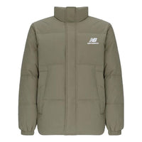 New Balance Logo Sports Down Jackets Asia Sizing 'Green' AMJ24359-CGN