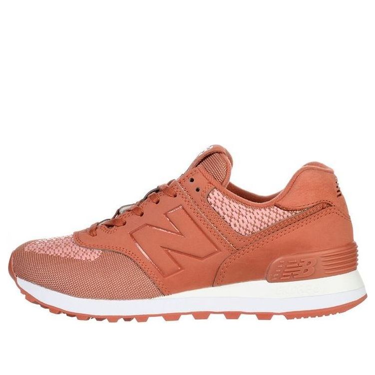 (WMNS) New Balance 574 'Peach Brown' WL574FAD