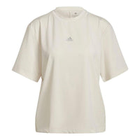 (WMNS) adidas You For You T-Shirt Asia Sizing 'White' HB1531