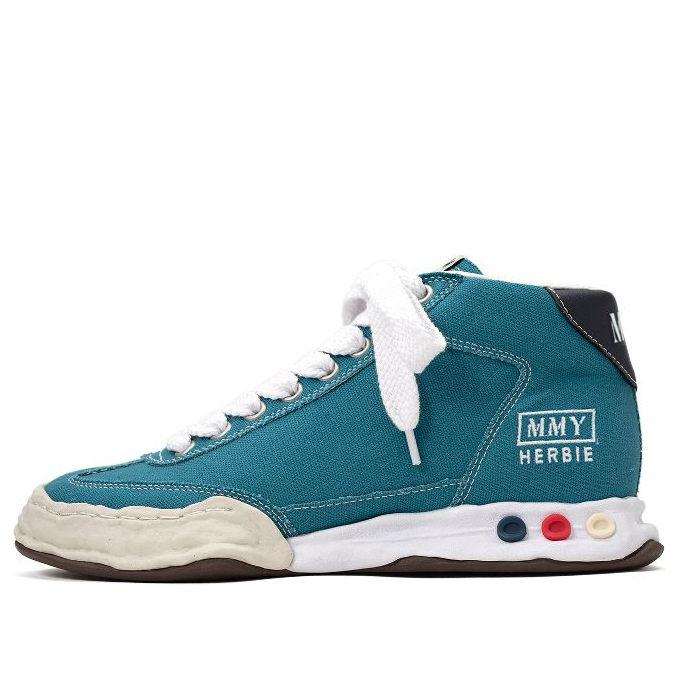 Maison MIHARA YASUHIRO HERBIE OG Sole Canvas High-top Sneaker 'Blue' A09FW703-BLU
