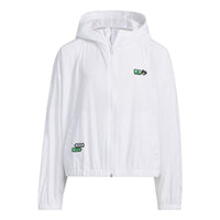 (GS) adidas x SEEBIN Graphic Woven Jacket 'White' IN3260