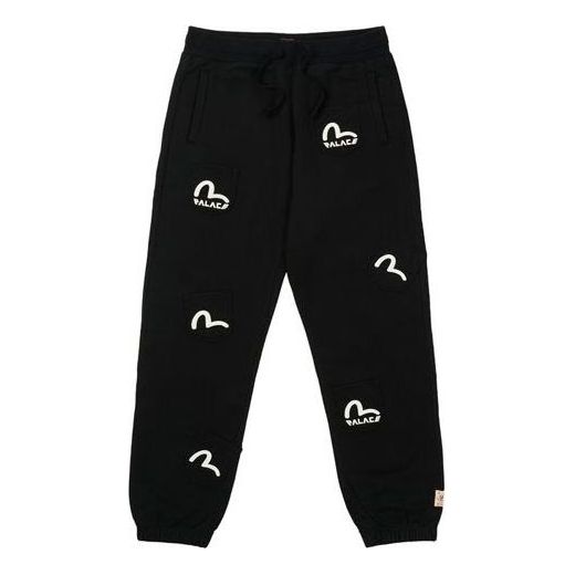 Palace X Evisu FW21 Multi Pocket Jogger Pants 'Black' P21EVJG003