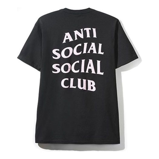 ANTI SOCIAL SOCIAL CLUB Unisex Printing Tee Black ASST362