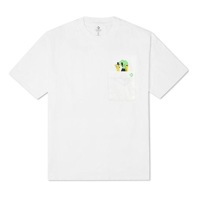 Converse Park Gym Graphic T-Shirt Asia Sizing 'White' 10023150-A01