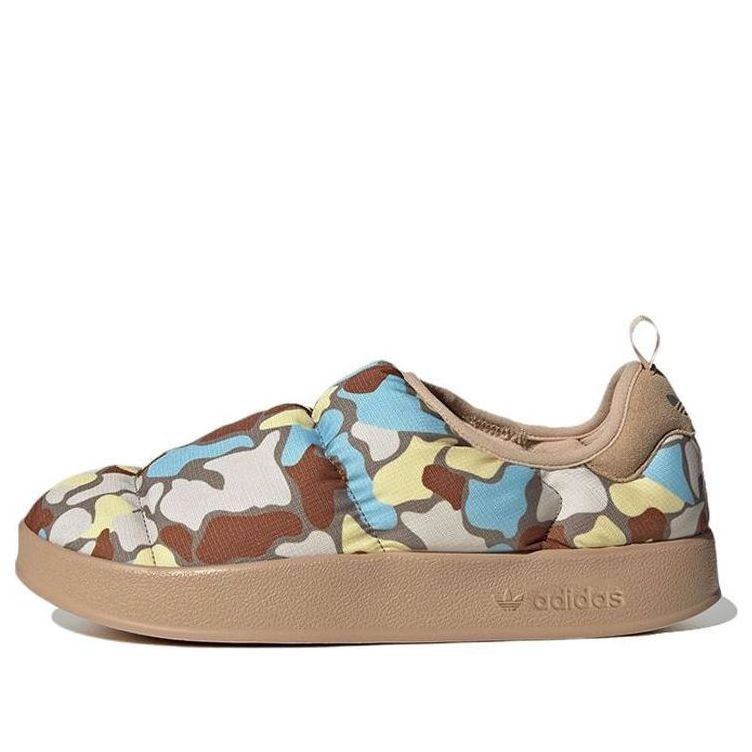 adidas originals Puffylette 'Brown Gray Blue' GX1975