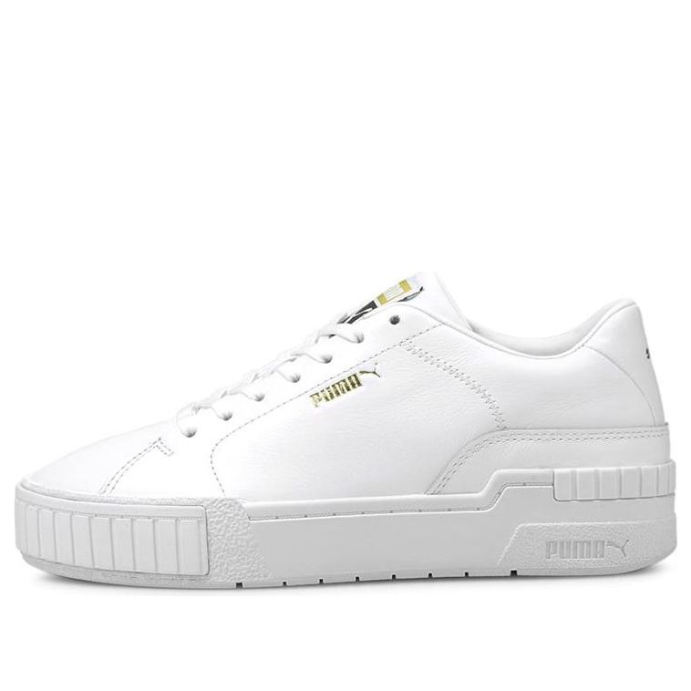 (WMNS) PUMA Cali Sports Clean Leisure Board Shoes White 375407-01