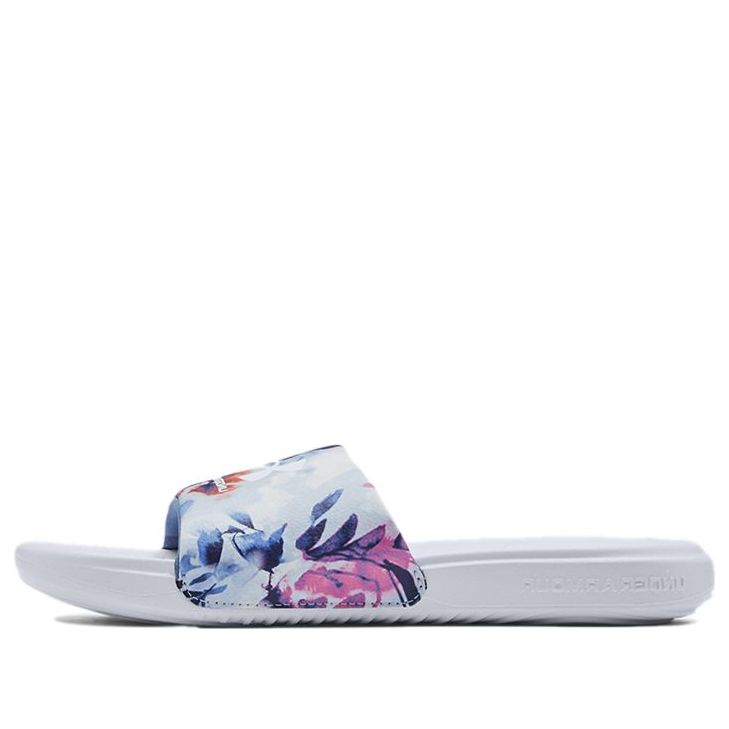 (WMNS) Under Armour Ansa Graphic Slides 'Floral Paint' 3024436-400
