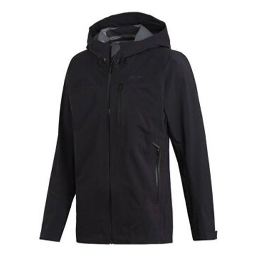 adidas Parley 3-Layer 2.0 Zipper Jacket Black DT1053
