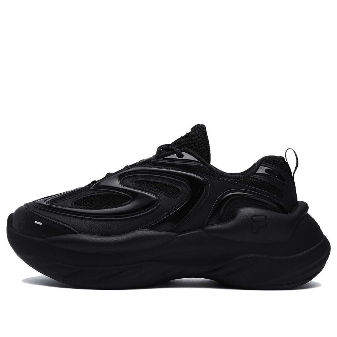 (WMNS) FILA FUSION Buzzard Sneakers 'Black' T12W341103FBA