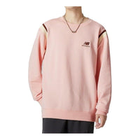 New Balance Athletics Sweater Asia Sizing 'Pink' AMT23559-PIE