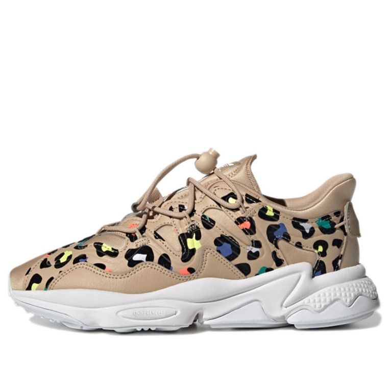 (WMNS) adidas Originals Ozweego Plus 'Brown Black Yellow' H00668