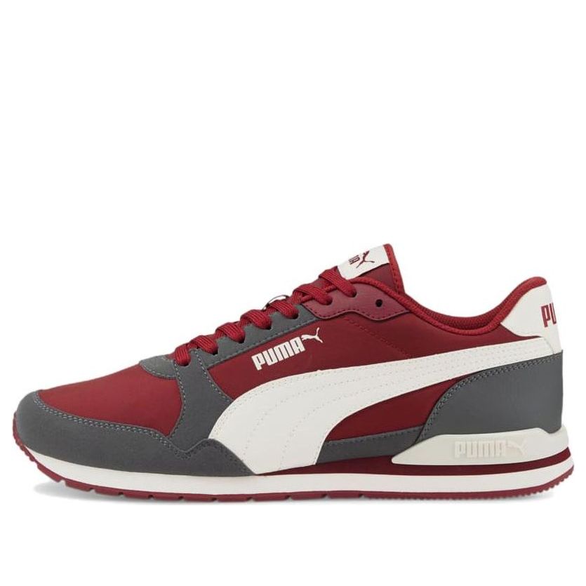 PUMA St Runner v3 Low Tops Red Gray 384857-04