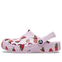 (GS) Crocs Baya Seasonal Printed Clogs 'Pink Red' 207657-6GD