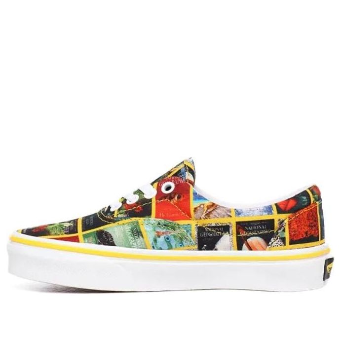 (PS) Vans x National Geographic Era 'White Yellow' VN0A38H8WJZ