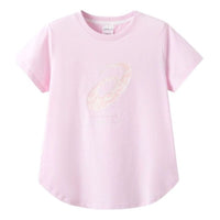 (GS) ASICS Logo T-Shirt 'Pink' 332241174027-0620