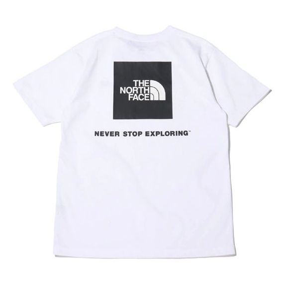 THE NORTH FACE Unisex Never Stop Exploring Logo SS20 White NT32038-W