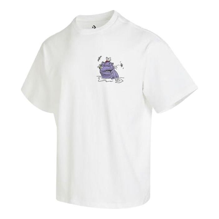 Converse Swamp Pals T-Shirt Asia Sizing 'White' 10025440-A02