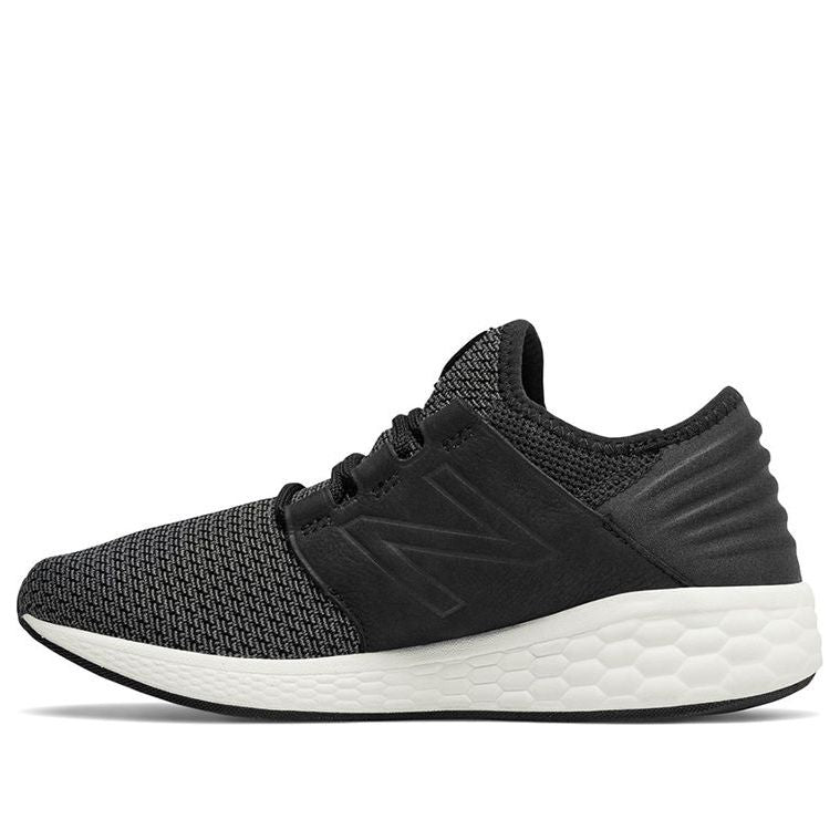 (WMNS) New Balance Fresh Foam Cruz v2 Nubuck Black/White WCRUZNB2