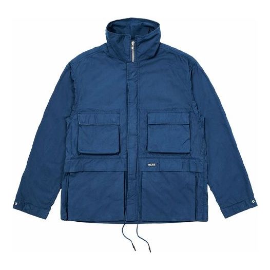 PALACE Unisex Drawstring Cargo Jacket Blue P18JK014