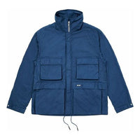 PALACE Unisex Drawstring Cargo Jacket Blue P18JK014