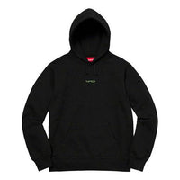 Supreme Digital Logo Hooded Sweatshirt 'Black' SUP-SS20-591