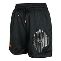 Men's Nike Embroidered Logo Breathable Sports Shorts Black CV2394-010