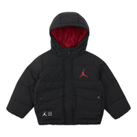 (PS) Air Jordan Air Puffer Jacket 'Black Red' FV2822-010