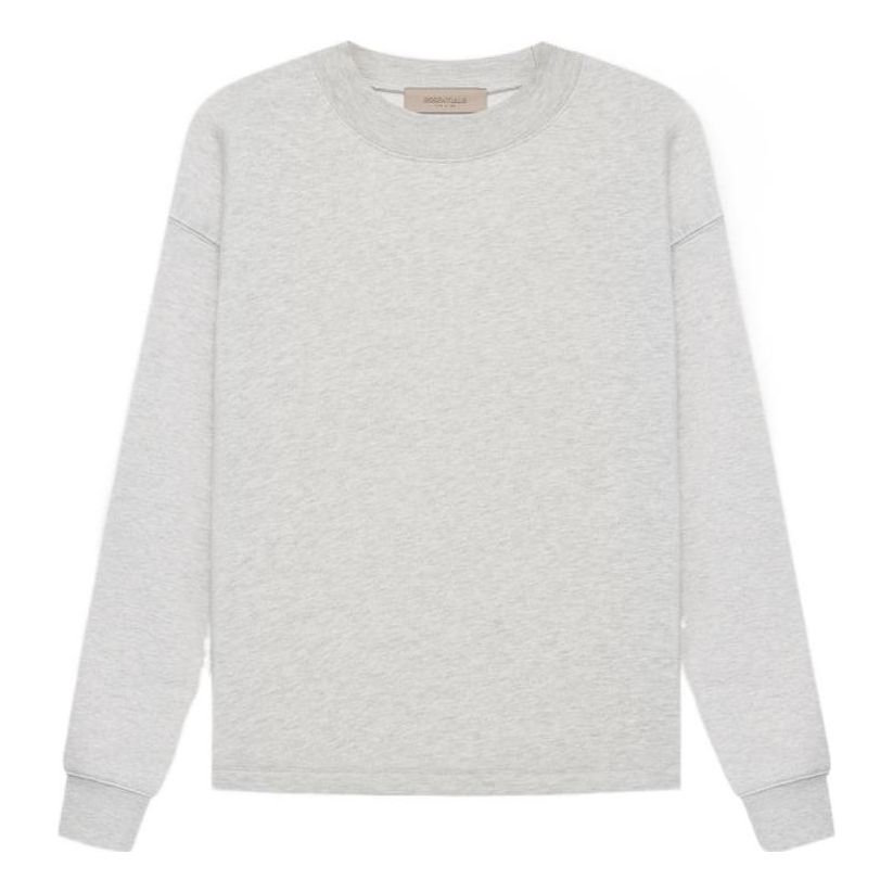 Fear of God Essentials FW22 Core Relaxed Crewneck Light Oatmeal FOG-FW22-314