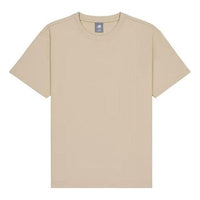 New Balance Cotton T-Shirt Asia Sizing 'Stoneware' AMT41653-SOT